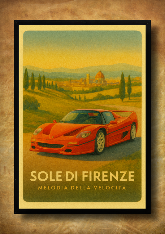 Sole di Firenze – z ramką A3
