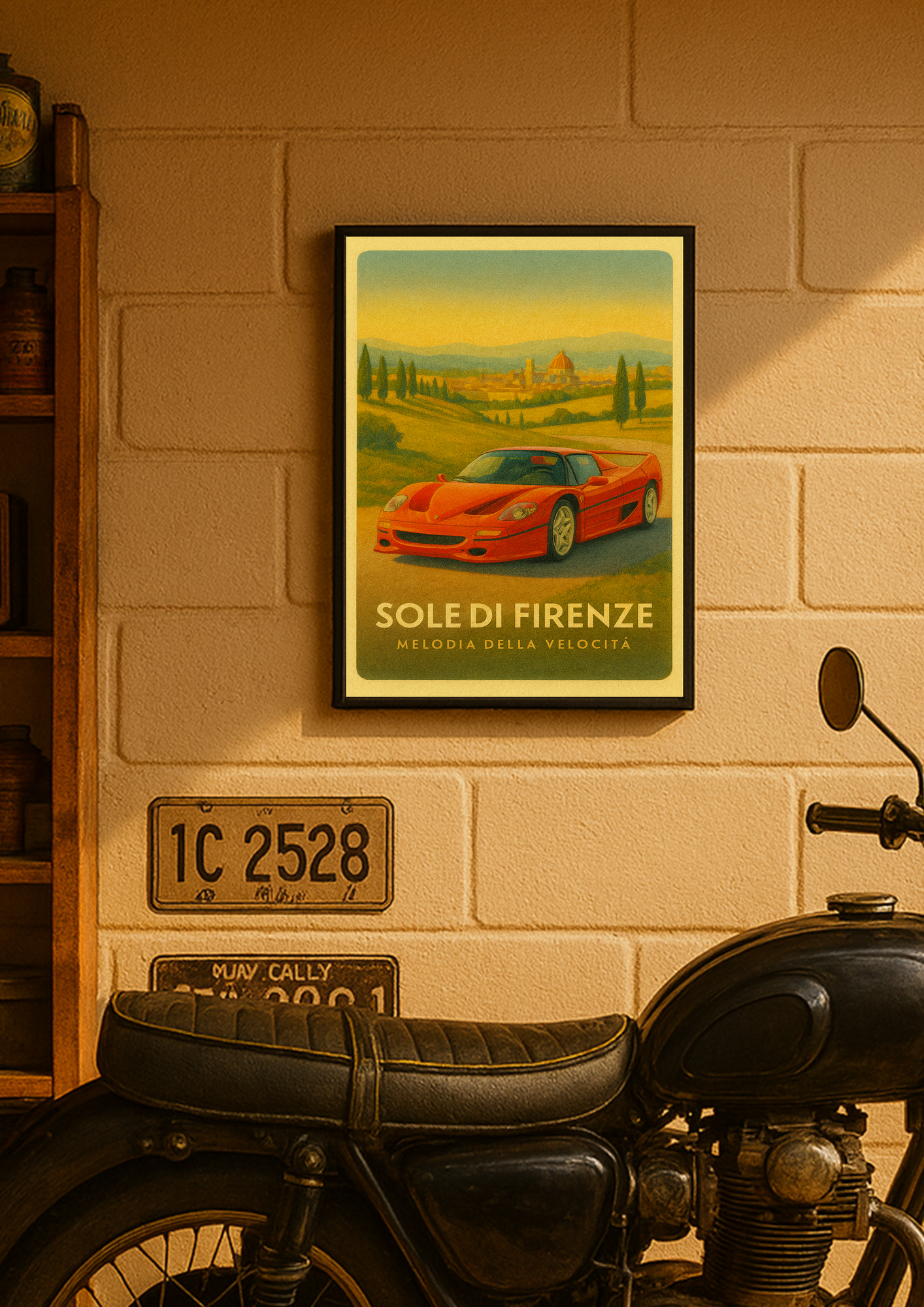 Sole di Firenze – z ramką A3