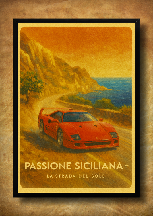 Passione Siciliana – z ramką A3