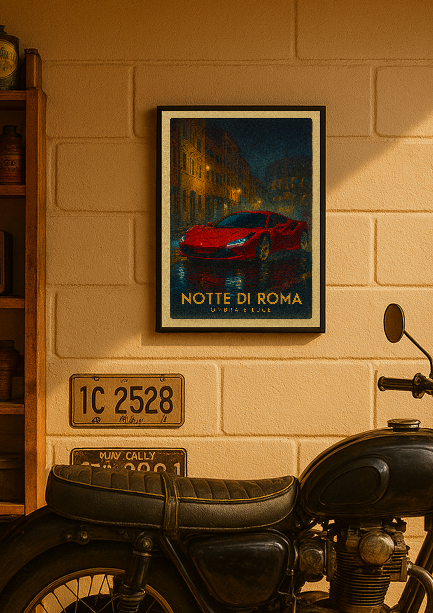 Notte di Roma – z ramką A3