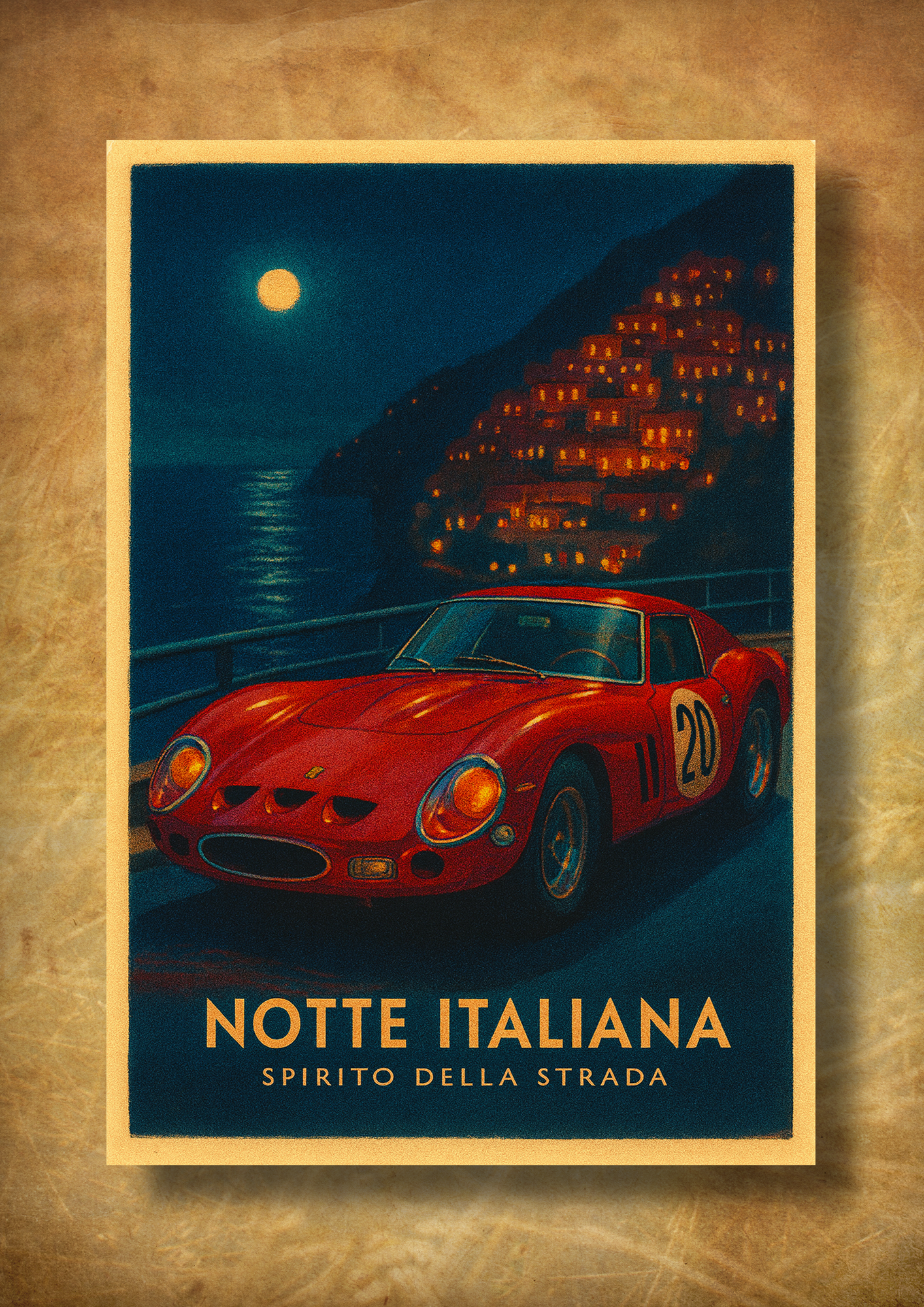 Notte Italiana – z ramką A3