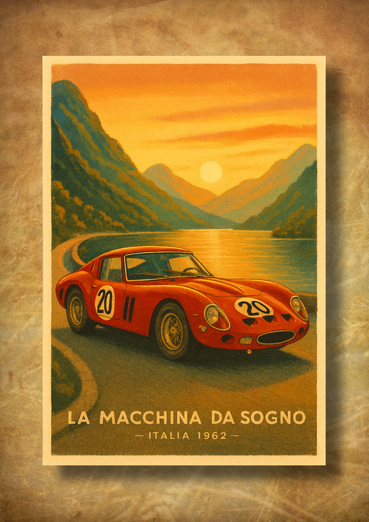 La Macchina da Sogno – z ramką A3