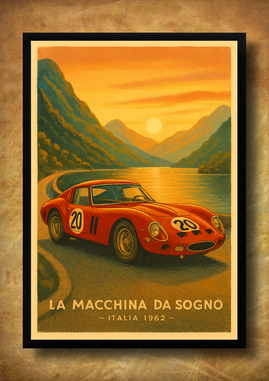 La Macchina da Sogno – z ramką A3
