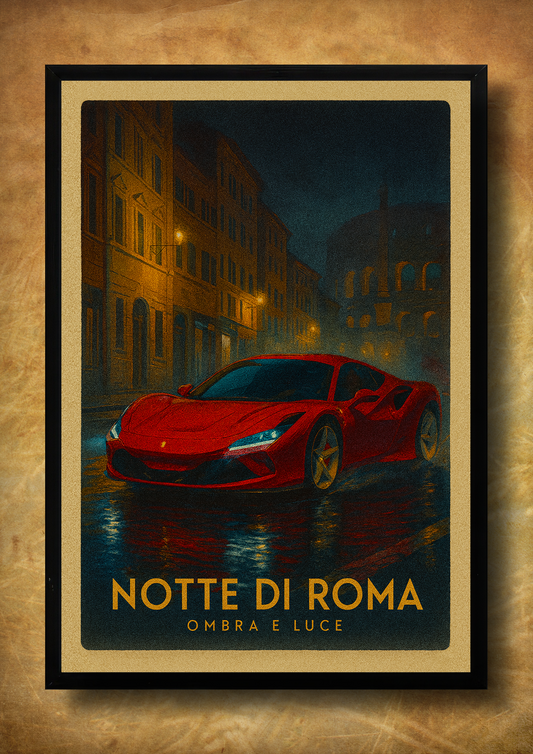 Notte di Roma – z ramką A3
