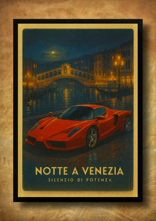 Notte a Venezia – z ramką A3