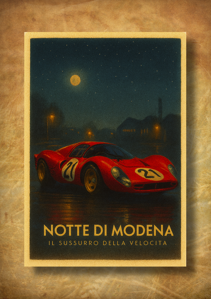 Notte di Modena – z ramką A3
