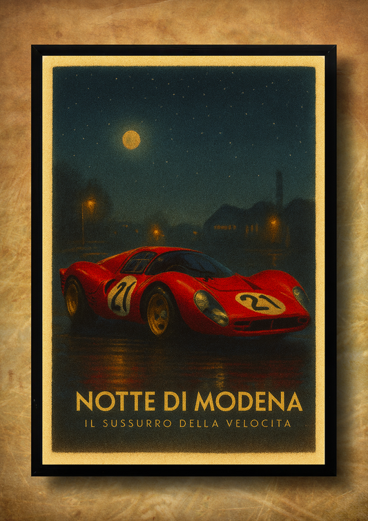 Notte di Modena – z ramką A3